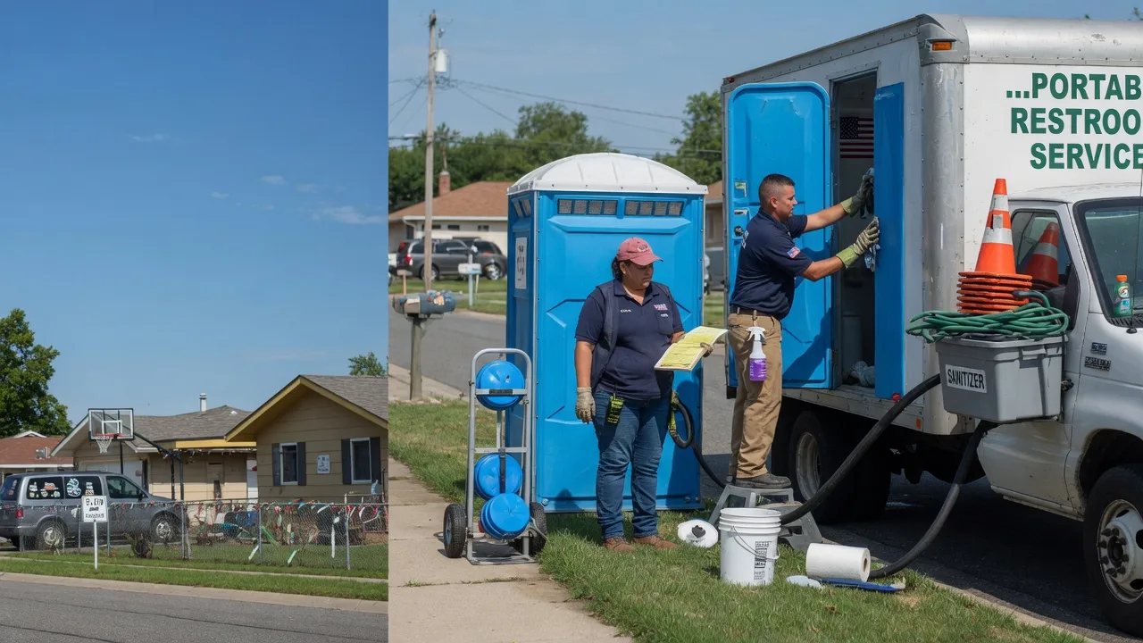 Portable Toilet Rental in Scales Mound, IL near me